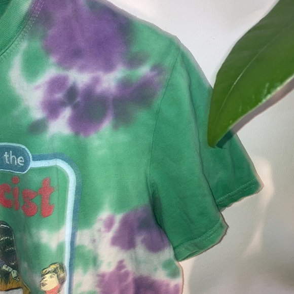 📿🔮 Let’s Call the Exorcist Tie Dye T-Shirt Size Small👻☠️ - Picture 8 of 11